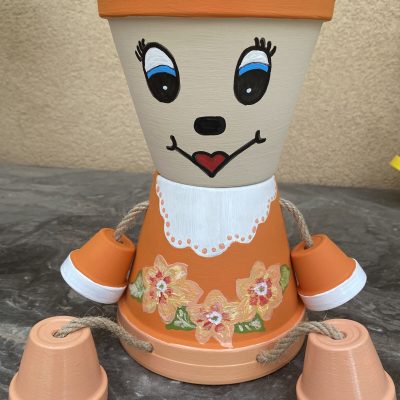 Cserépbaba - Narancsvirág